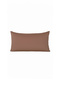 Brown Luxury Soft Textured Velvet Living Room Throw Pillow Cover - 6