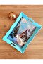 Handmade Wooden Painting Tray - Whispering Winter Collection |   No: 3