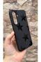Samsung Galaxy S25 Fe Compatible Star Silicone Shock-Absorbing Classic Protective Rubber Case 277 - 3