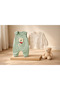 Baby 2-Piece Romper Set - Bear Embroidered Bodysuit - Salopet 100% Cotton - 3
