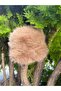 Camel Peluş Kalpak Şapka - 2