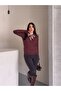 Long Sleeve Premium Quality Knitwear Sweater with Scarf - 2