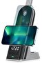 Green 7 in 1 Dual Coil Max Wireless Charger 15W - Black - 3