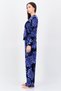 Women 2 Pcs Floral Print Long Sleeve Pyjama Set, Multicolor - 3