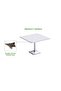 Ristoran 500PE-480 16 Seater Square Modular Pantry Table White - 3