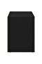 Shoe Bench Black Oak 100x35x45 cm Engineered Wood - 5