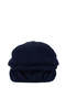 Men's Textile Navy Blue London Hat - 4