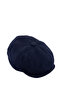 Men's Textile Navy Blue London Hat