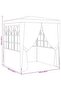 Professional Party Tent with Side Walls 2.5x2.5 m White 90 g/m² - 3