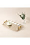Decorative Metal Serving Tray - 47x15 cms - 2