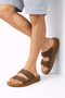 Sue 5352 Men's Double Buckle Beach Pool Garden Lightweight Casual Slippers