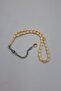 White Crescent and Star Ankle-Length Barley Cut Amber Rosary - 4