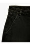 Cotton Regular Waist Pocket Skater Jean Trousers - 3