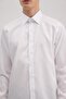 White Comfort Fit 100% Cotton Non-Iron Shirt - 3