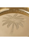 وعاء معدني مزخرف منقوش عليه شجرة نخيل - 30 × 30 سم - 3
