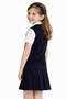 Atabay 139-01-26 Girl's School Uniform Navy Blue Buttoned Vest Comfortable Fit Daily Use 6/11 Years Old - 4