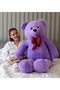160 cm Giant Plush Teddy Bear with Bow Tie – Ultra Large Hugging Gift Toy - 2