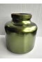 Decorative Line Glass Vase with Gold Foil Coating-20 cm - 3