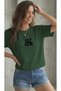Women's Hot Girl Club Printed Crew Neck Tshirt