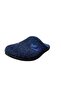 Home Slippers Felt Flat Sole Slippers with Removable Insole