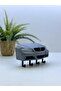 Bmw E90 Model Designed Gray Color 3D Printing Decorative Keychain - 3