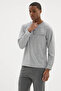 100% Cotton New Season 2026 Buttoned Collar Elastic Cuffs Men's Pajama Set - 5