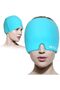 WILD+ Migraine Relief Ice Hat, Headache Hat for Tension Headache Relief, Reusable Migraine Relief Ca