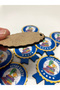 Bookworm Wooden Medal (10 Pieces - String Included) - 6