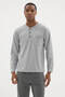 100% Cotton New Season 2026 Buttoned Collar Elastic Cuffs Men's Pajama Set - 4