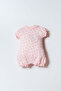 Baby Girl Polo Collar Embroidered Summer Regular Fit Pink Jumpsuit Usb3030-C-V1 - 4