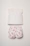 U.S. Polo Assn. Baby Girl White Shorts Set - 4