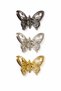 Gold Metal Butterfly Model Hair Clip – Elegant and Modern Clasp Clip 5 cm - 4