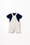 Baby Boy Navy Blue Shorts Set - 4