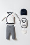 Baby Boy White Hospital Release Set of 5