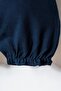 Baby Girl Polo Collar Embroidered Summer Regular Fit Navy Blue Jumpsuit Usb3026-C-V3 - 5