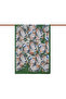 Khaki Green Emotional Flowers Tencel Patterned Shawl - 2