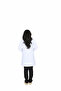 H/001 Shirt Collar Medium Length Long Sleeve Apron Doctor Nurse Teacher Student Work Clothes - 2