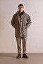 Gray Men's Coat Gu25Mfw05250 - 2