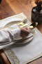 طقم تقديم طعام رمضان مطرز بالبسمة - طقم رمضان 24 قطعة لـ 6 أشخاص - 5