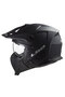 DRIFTER MAT SİYAH KASK - 2