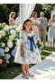 Chiffon Tiered Special Occasion Dress - 6