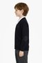 Atabay 186-01-26 Men's School Black Buttoned Cardigan with Emblem Comfortable Fit Daily Use 11/15 Years Old - 5