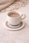 Hand Knitted Evil Eye Patterned Coasters – Set of 4, Eye Decorative Coasters - 2