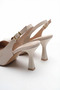 Élise Series Women's Pointed-Toe High-Heeled Slingback Shoes - 2