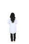 H/001 Shirt Collar Long Length Long Sleeve Apron Doctor Nurse Teacher Student Work Clothes - 2