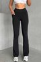 Women's Casual High Waist Shaping / Sculpting Flared Yogo Leggings - 6