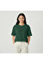 Women's Smile Printed Crew Neck Tshirt