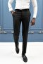 Slimfit Cotton Self-Striped Transitional Fabric Trousers - 3