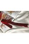 6 Pieces - 20mm (2 cm) Metallic Red Color Pull Bow Ornament Red Gift Package Decoration - 2