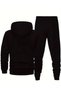 Aslan Print Design Top and Bottom Hooded Set Sweatshirt - 2